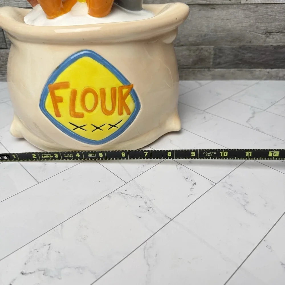 Tweety Bird Flour Sack Cookie Jar Warner Brothers Looney Tunes 1997 VTG